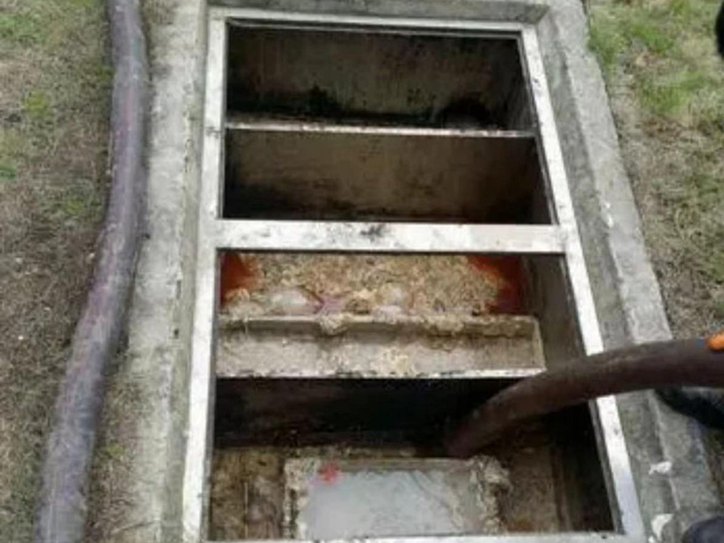 河口隔油池清理