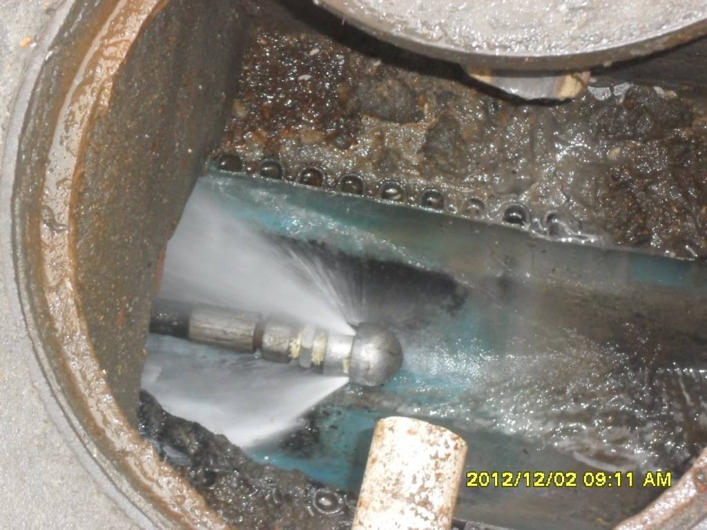 河口污水管道高压清洗